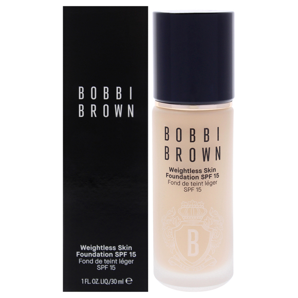 Weightless Skin Foundation SPF 15 -NW-022 Neutral Warm Ivory by Bobbi Brown 1 oz